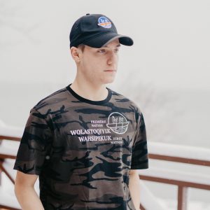 Casquette noire/rouge logo PNWW